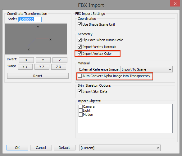 autodesk fbx converter object not supported